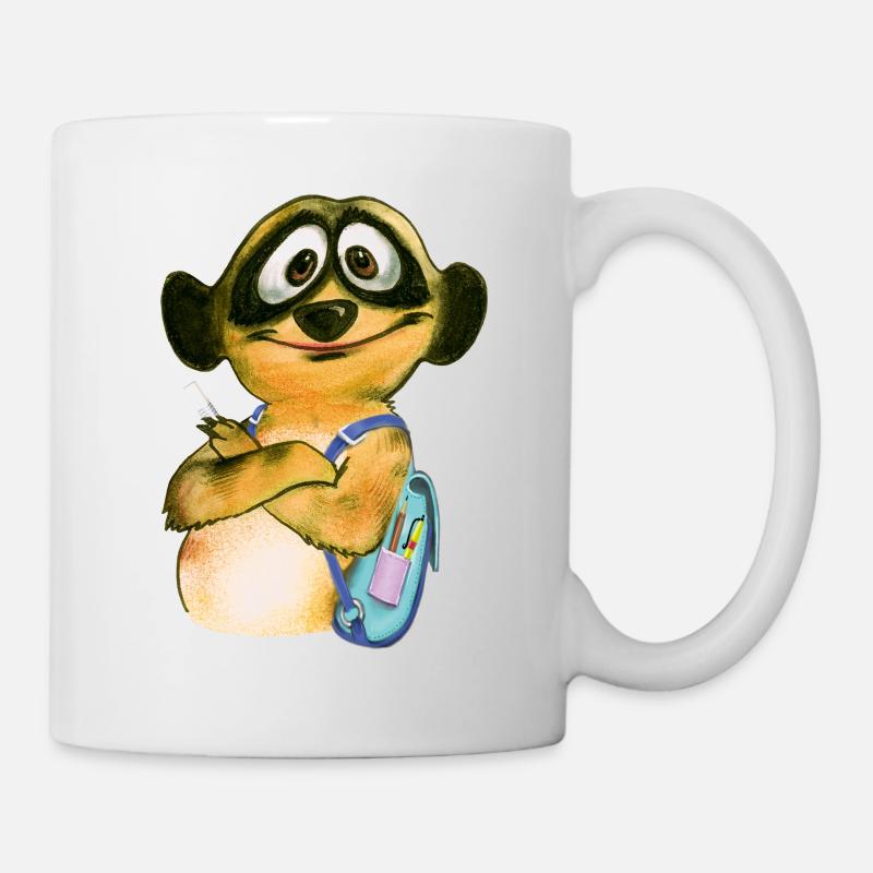 Schul-Schlingel - Tasse - Weiß