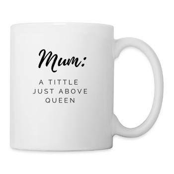 Mom Life - Tasse - Weiß - Rechts