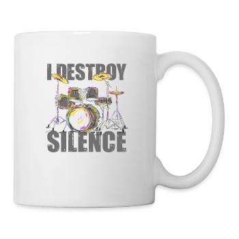 Drummer Drummer Musical Instrument Musician - Mug - white - Right