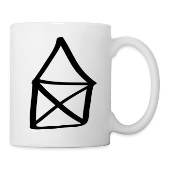 the house - Mug - white - Right