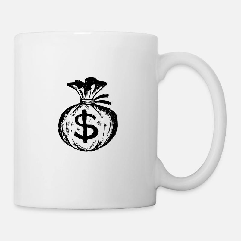 moneybag - Mug blanc - blanc
