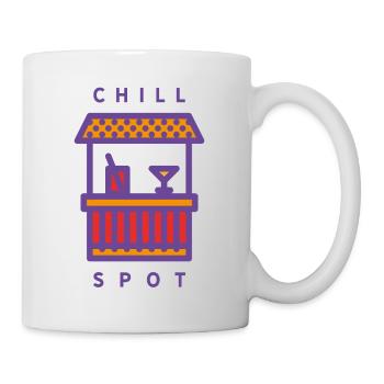 REFROIDISSEMENT - Mug blanc - blanc - Droite