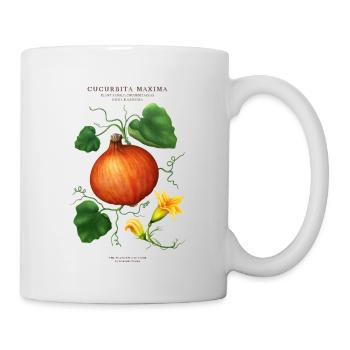 THE PLANTSPLATE FARM - CUCURBITA MAXIMA - Tasse - Weiß - Rechts