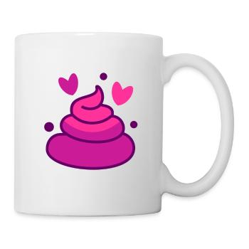 POOP LOVE - Mug - white - Right