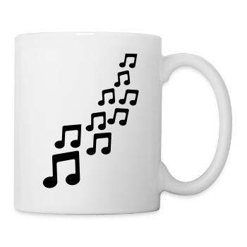 music_noten___f1 - Mug - white - Right