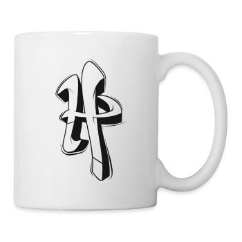 H - Tasse - Weiß - Rechts