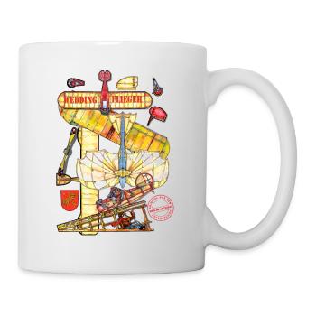 WEDDING FLIEGER - Tasse - Weiß - Rechts