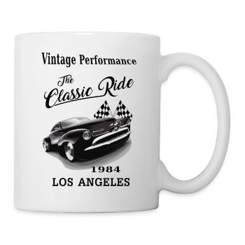 The Classic Ride Vintage Performance LA 1984 - Mug blanc - blanc - Droite