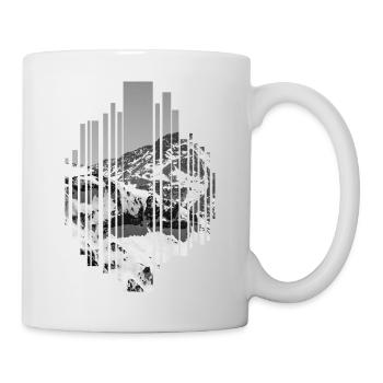 Pinnacle in black and white - Mug - white - Right