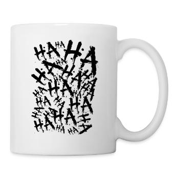 Costume de Joker Halloween rire - Mug blanc - blanc - Droite