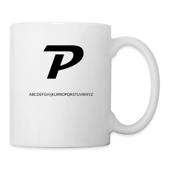 P - Tasse - Weiß - Rechts