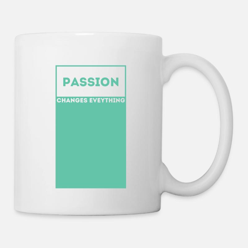 Leidenschaft / Passion - Tasse - Weiß