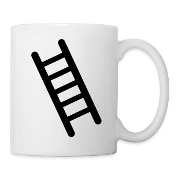 leiter__f1 - Mug blanc - blanc - Droite