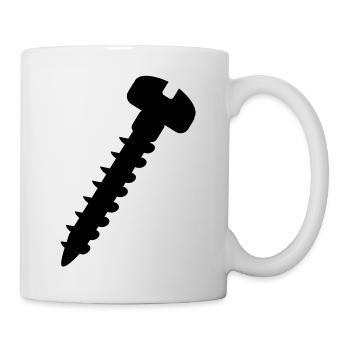 Screw - Mug - white - Right