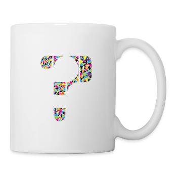 Point d'interrogation - Mug blanc - blanc - Droite