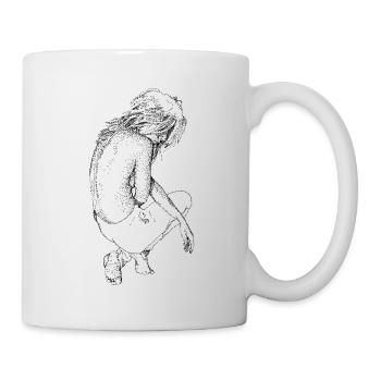 Entspannung - Tasse - Weiß - Rechts