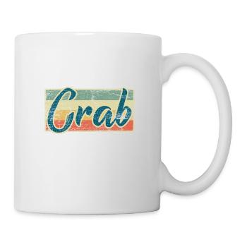 Krabbe - Tasse - Weiß - Rechts