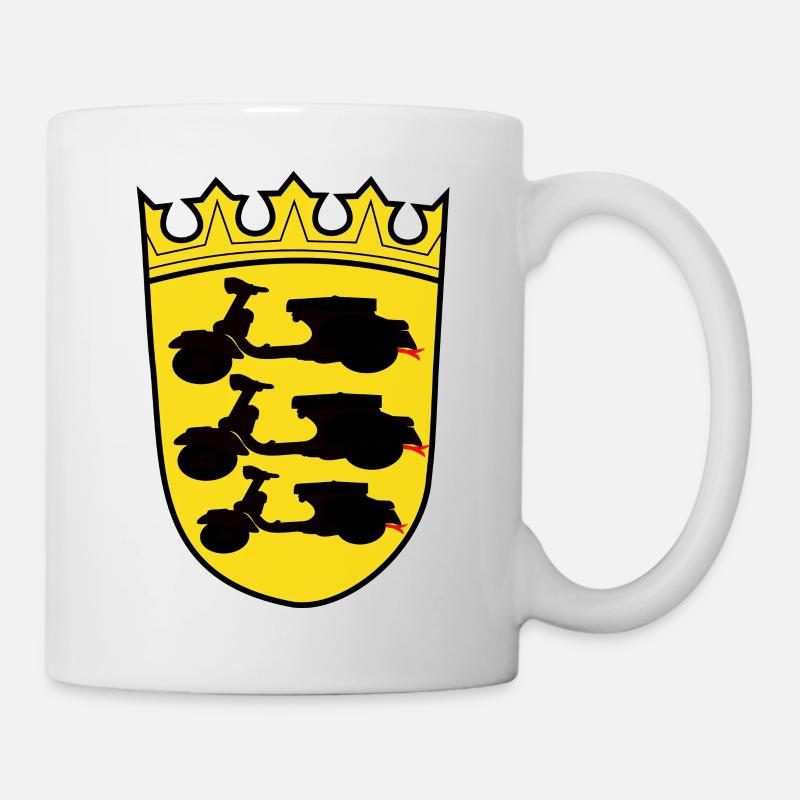 Wappen Baden Würtemberg - Tasse - Weiß