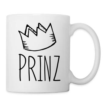 Prinz - Tasse - Weiß - Rechts