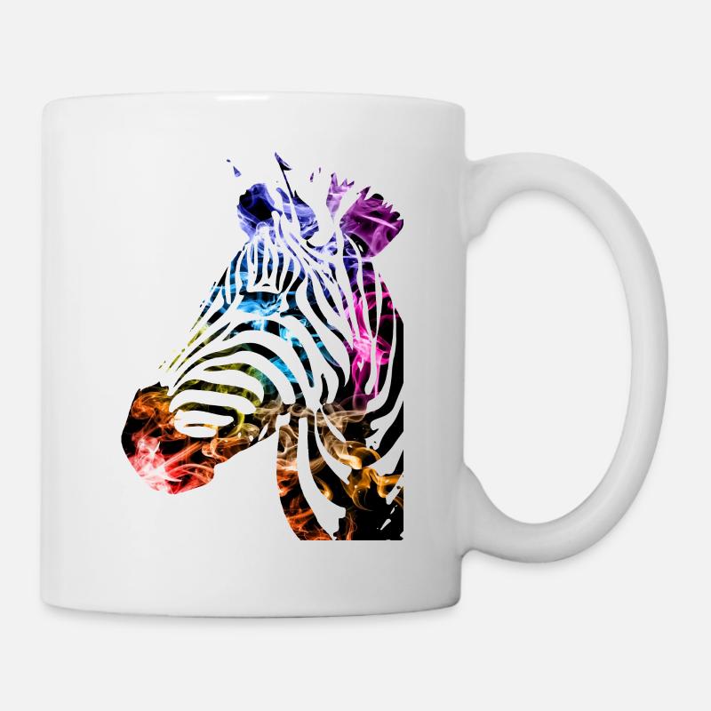 ZEBRA - Tasse - Weiß