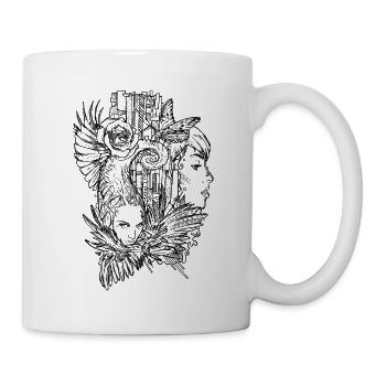 Die Erlösung - Tasse - Weiß - Rechts