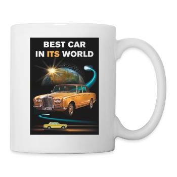 Best car Illustration RR - Mug - white - Right
