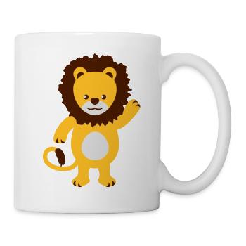 cute_lion - Mug - white - Right