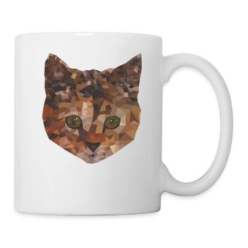 KatzeLowPoly4000x4000 - Mug - white - Right