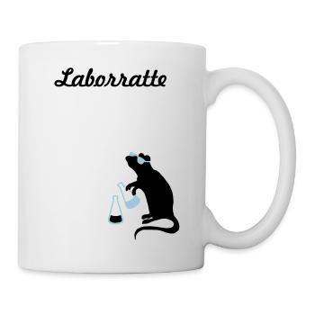 rat de laboratoire - Mug blanc - blanc - Droite