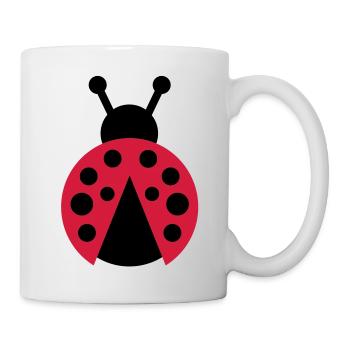 bug - Tasse - Weiß - Rechts
