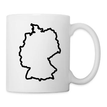 deutschland__f1 - Tasse - Weiß - Rechts