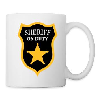 Sheriff Police - Mug - white - Right