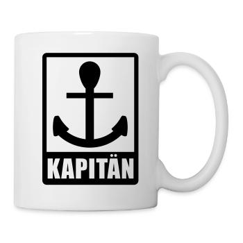 kapitaen_f1 - Tasse - Weiß - Rechts