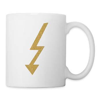 Blitz Blitzableiter - Tasse - Weiß - Rechts