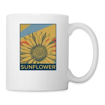 tournesol - Mug blanc - blanc - Droite