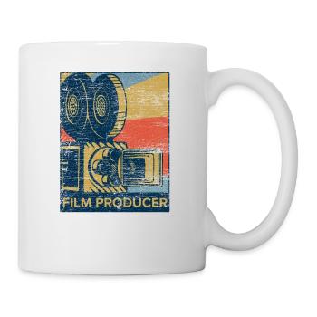 Film producer Cinema - Mug - white - Right