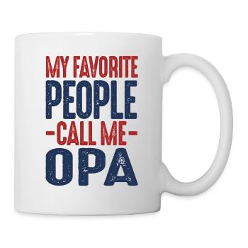 Geschenk für Opa - Tasse - Weiß - Rechts