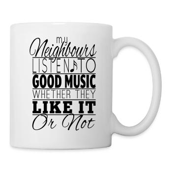 Listen to Music - Mug - white - Right