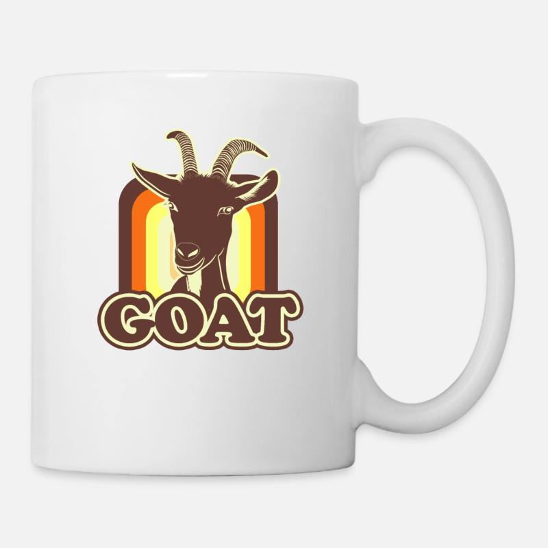 Ziege - Tasse - Weiß