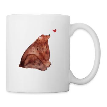 porter - Mug blanc - blanc - Droite