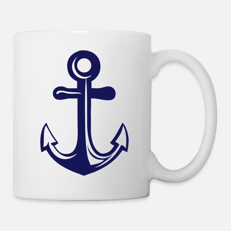 Anker - Tasse - Weiß