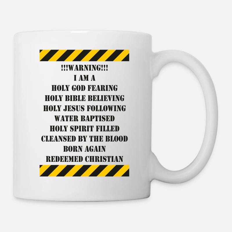 GOD FEARING CHRISTIAN - Mug - white