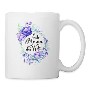 Meilleure maman du monde - Mug blanc - blanc - Droite