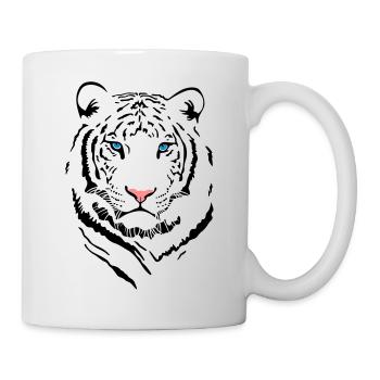 White Tiger # 2 - Tasse - Weiß - Rechts