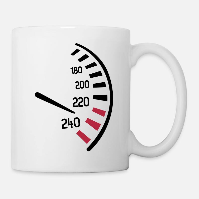 Tacho - Tasse - Weiß