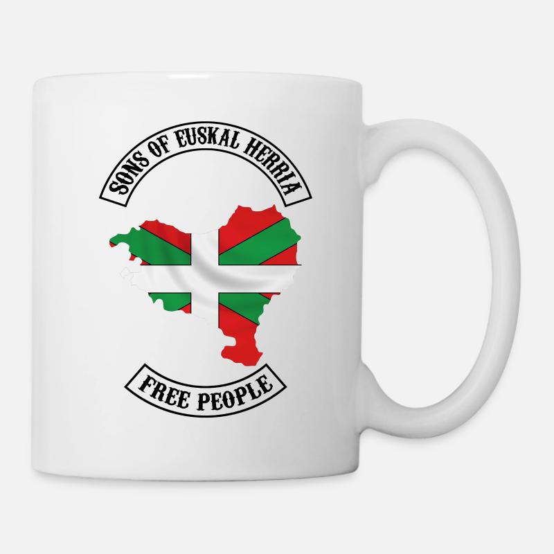 sons of euskal herria 6 - Mug blanc - blanc