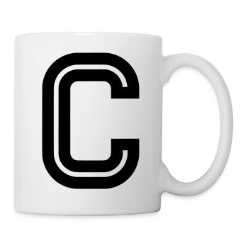 C - Tasse - Weiß - Rechts