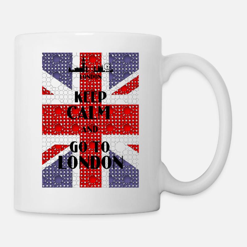 Drapeau londonien - Mug blanc - blanc
