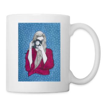 Photographer - Tasse - Weiß - Rechts