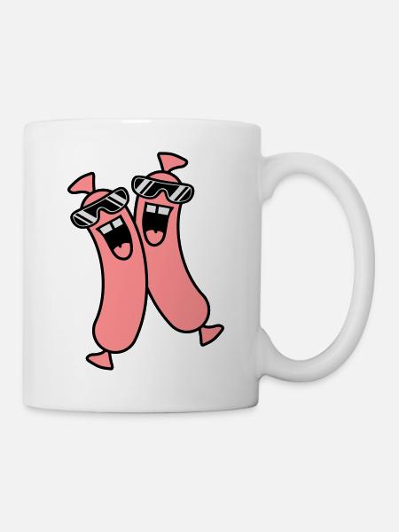 Cool Sausages - Tasse - Weiß